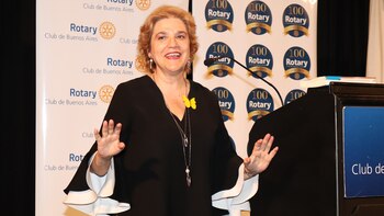 Pilar Rahola habló en el