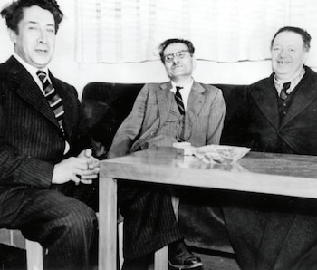 Los tres grandes muralistas trabajaron