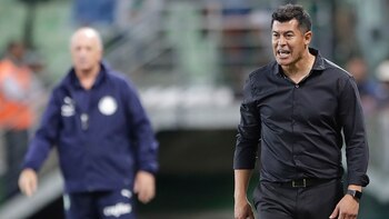 Jorge Almirón, entrenador de San