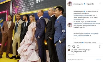 Parte del elenco de la