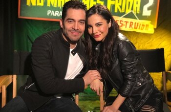 Omar Chaparro protagonizó junto Martha