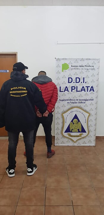 La persona detenida en el