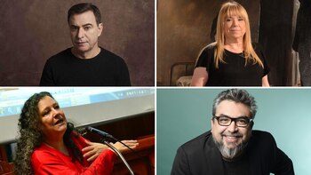 Sietecase, Moreno, Maffia y Alarcón: