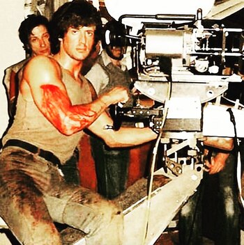 La primera “Rambo” se grabó