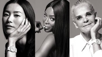 La estrella china Liu Wen,