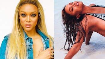 Tyra Banks sorprendió a sus