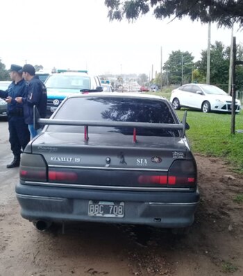 El Renault 19, propiedad de