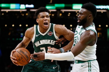 Giannis Antetokounmpo lideró a los