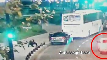 El auto blanco podría ser