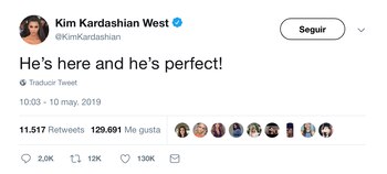 El mensaje de Kardashian West