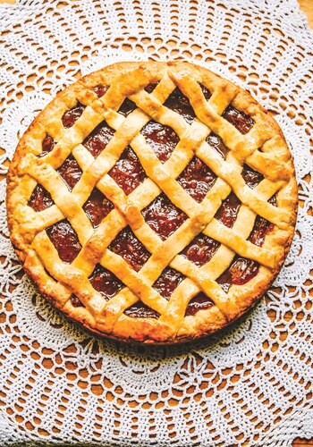 Pastafrola de membrillo.