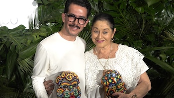 Manolo Caro y Angélica Aragón