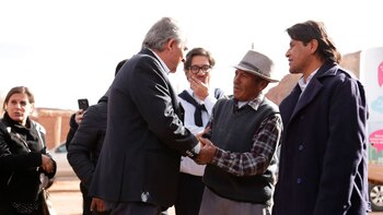 El gobernador Morales y el