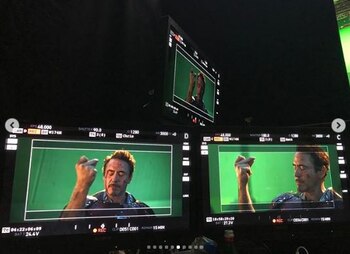 El actor Robert Downey Jr.