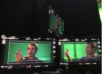 El actor Robert Downey Jr.