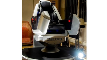 Un simulador de vuelo totalmente