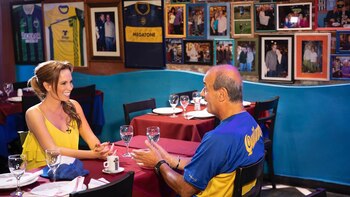 Con el empresario Guillermo Miguel,