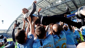 Guardiola, en las alturas: su