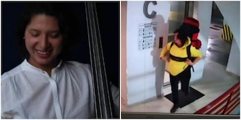 La estudiante había ido al