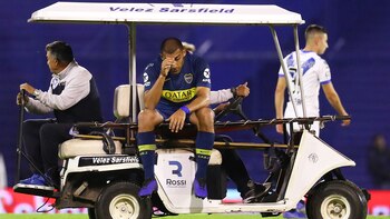 Wanchope se desgarró el aductor