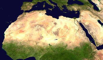 Sahara por NASA WorldWind