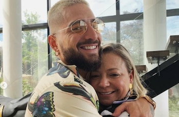 Maluma hizo evidente el amor