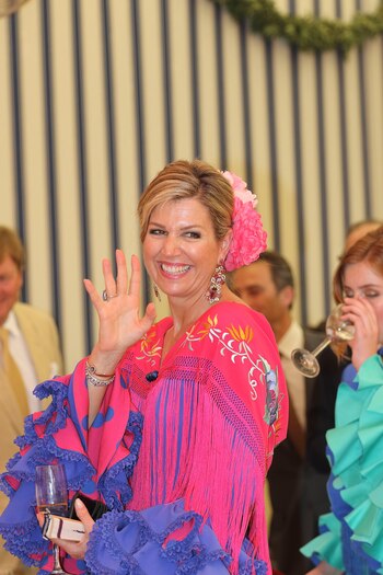 La simpatía de Máxima, radiante