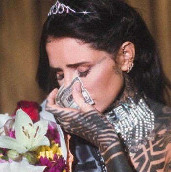 La artista buscó “darle de