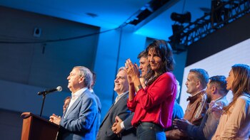 Natalia de la Sota junto