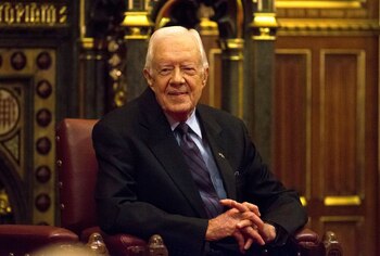 Carter, en una foto de 2016 (Reuters)