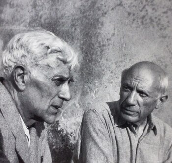 Georges Braque y Pablo Picasso