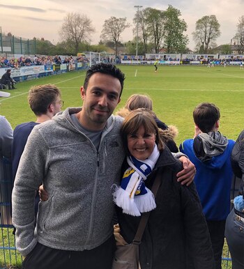 Junto a Salim Lamrani, el traductor