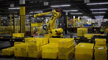 Un robot de seis ejes