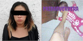 En los videos quedaron registradas