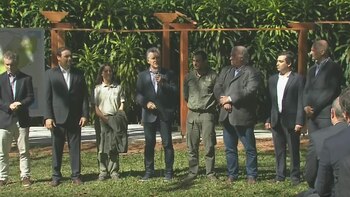 Macri hoy en Loreto, uno