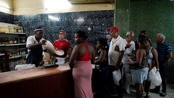 Una bodega en La Habana.