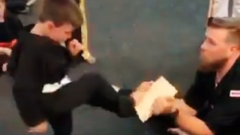 El menor de edad conmovió