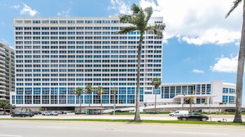 El edificio de Castle Beach