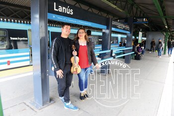 El patio de su casa.