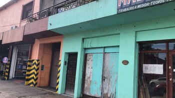 La fachada de la casa