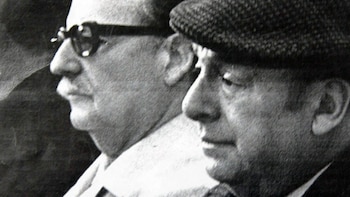 Salvador Ayende y Pablo Neruda