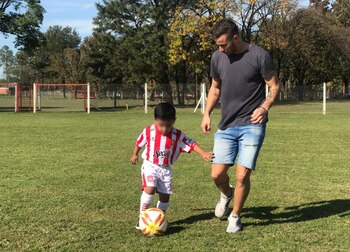 La foto difundida por San