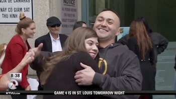 Lionel Rubalcava al ser liberado (ktvu.com)