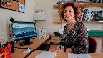 La investigadora del CONICET Silvina