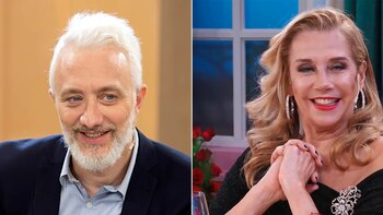 Andy Kusnetzoff y Marcela Tinayre