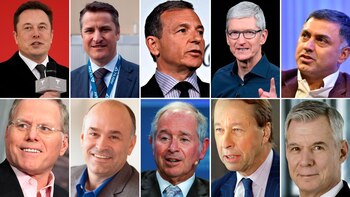 Los 10 CEO mejor pagos