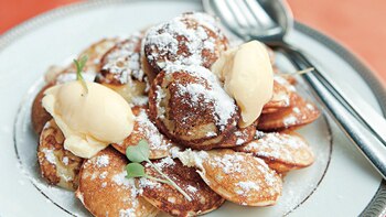 Poffertjes (pequeños panqueques)