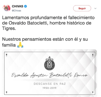 (Foto: Twitter Club Guadalajara)