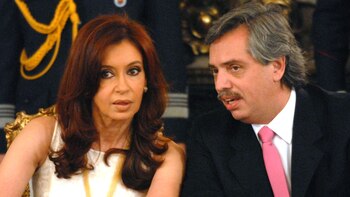 Cristina Kirchner y Alberto Fernandez