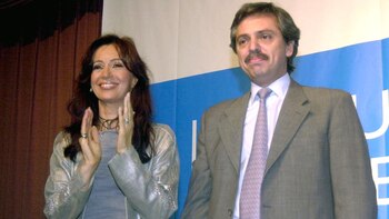 Cristina Kirchner y Alberto Fernández